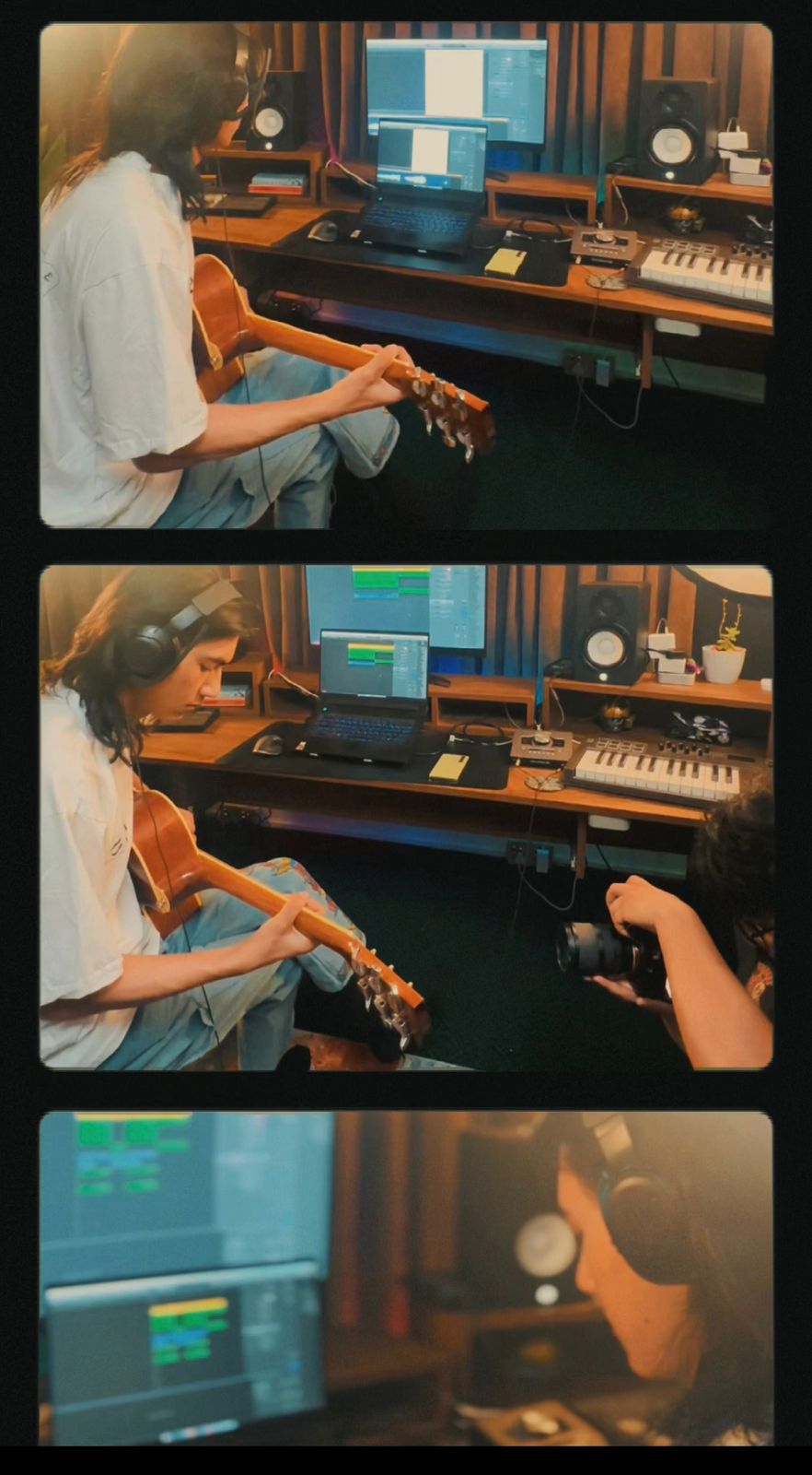 BTS of singer Samir Shrestha